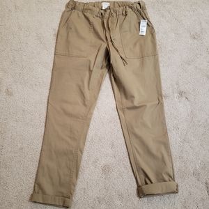 Khaki joggers